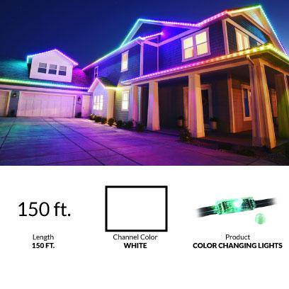 EverLights permanent Christmas lights color changing lights bundle option 6