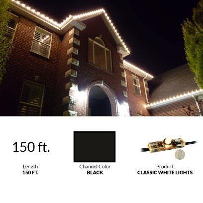 EverLights permanent Christmas lights white lights bundle option 6