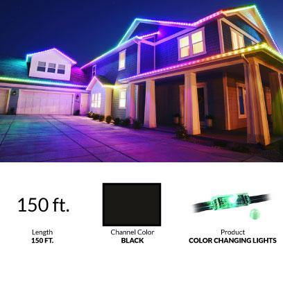 EverLights permanent Christmas lights color changing lights bundle option 7