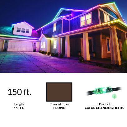 EverLights permanent Christmas lights color changing lights bundle option 8