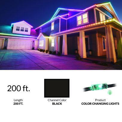 EverLights permanent Christmas lights color changing lights bundle option 11